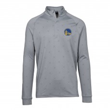 Кофта на короткой молнии Golden State Warriors Levelwear Finley Insignia Core - Gray