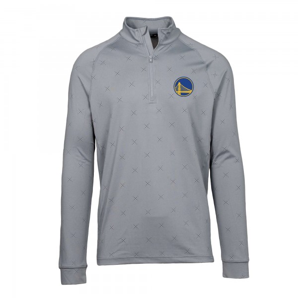 Кофта на короткой молнии Golden State Warriors Levelwear Finley Insignia Core - Gray