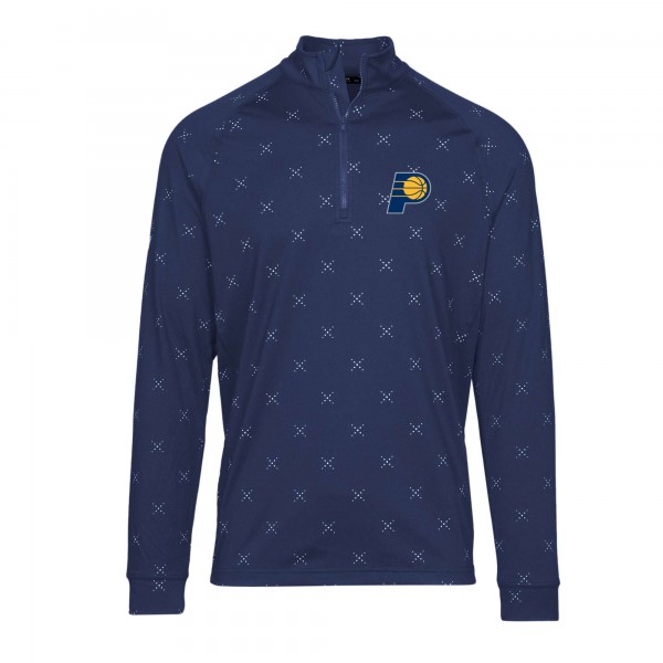 Кофта на короткой молнии Indiana Pacers Levelwear Finley Insignia Core - Navy