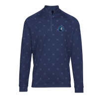 Кофта на короткой молнии Minnesota Timberwolves Levelwear Finley Insignia Core - Navy