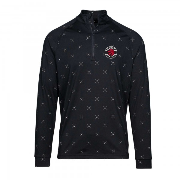 Кофта на короткой молнии Toronto Raptors Levelwear Finley Insignia Core - Black