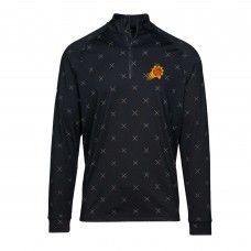 Кофта на короткой молнии Phoenix Suns Levelwear Finley Insignia Core - Black