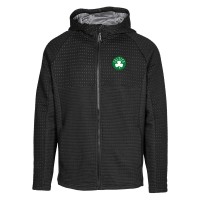 Толстовка на молнии Boston Celtics Levelwear Durham Insignia Core - Black