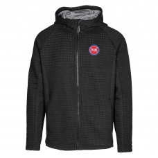 Толстовка на молнии Detroit Pistons Levelwear Durham Insignia Core - Black