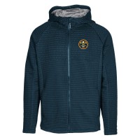 Толстовка на молнии Denver Nuggets Levelwear Durham Insignia Core - Navy
