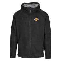 Толстовка на молнии Los Angeles Lakers Levelwear Durham Insignia Core - Black
