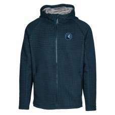 Толстовка на молнии Minnesota Timberwolves Levelwear Durham Insignia Core - Navy