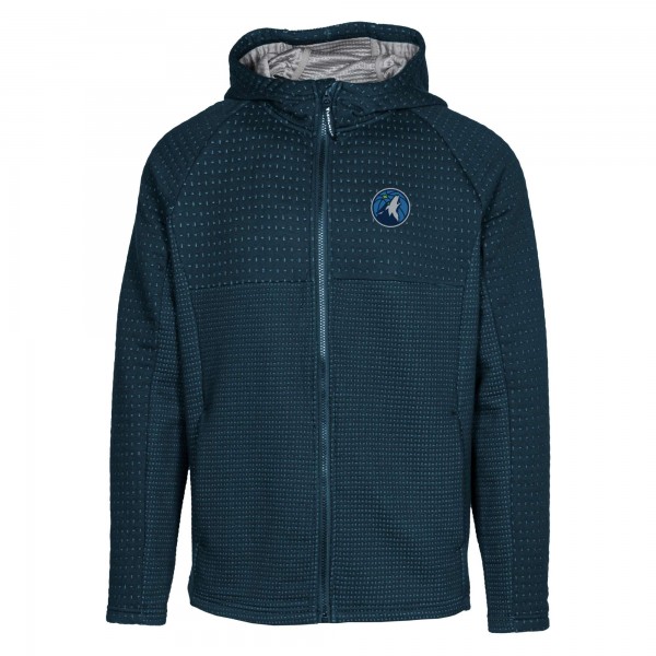 Толстовка на молнии Minnesota Timberwolves Levelwear Durham Insignia Core - Navy