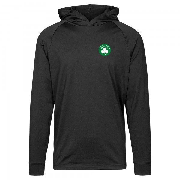 Boston Celtics Levelwear Black Dimension Insignia Core Pullover Hoodie