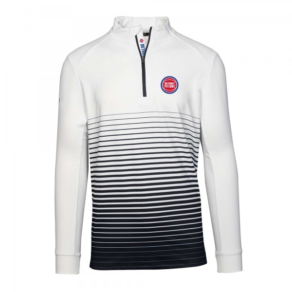 Кофта на короткой молнии Detroit Pistons Levelwear Beam Insignia Core - Black