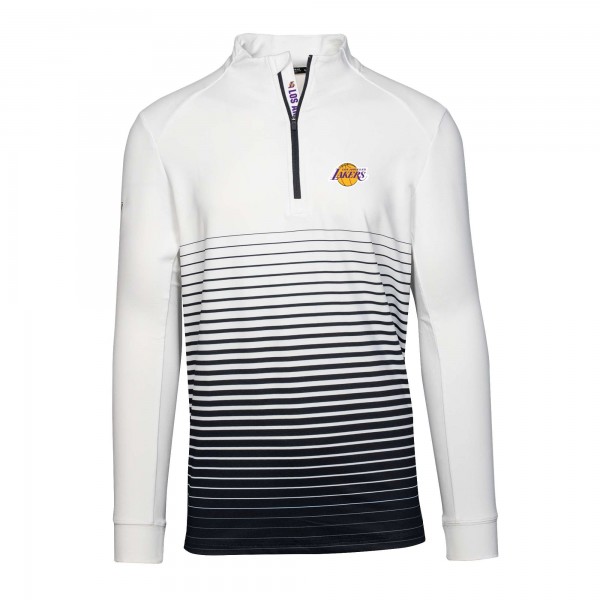 Кофта на короткой молнии Los Angeles Lakers Levelwear Beam Insignia Core - Black