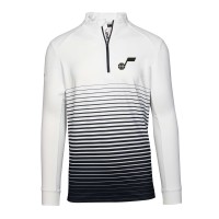Кофта на короткой молнии Utah Jazz Levelwear Beam Insignia Core - Black