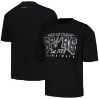 Футболка San Antonio Spurs Qore Unisex Oversized Game Day Cozy Half Sleeve - Black
