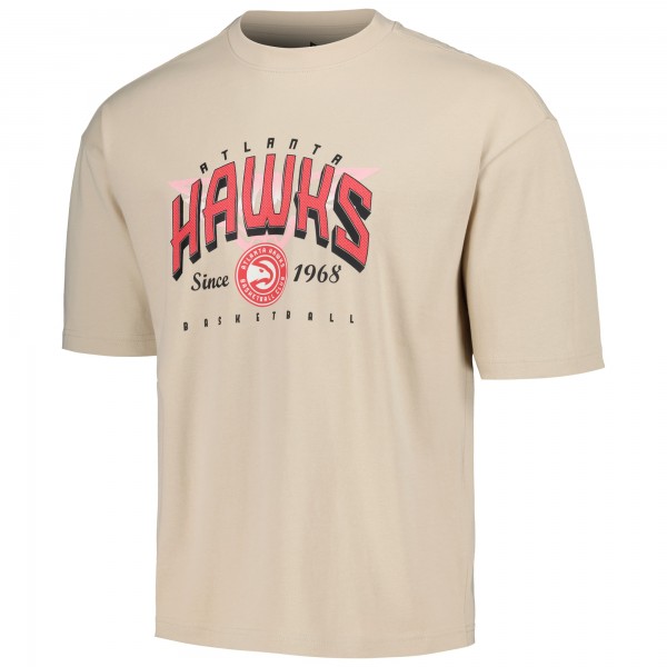 Футболка Atlanta Hawks Qore Unisex Oversized Game Day Cozy - Cream