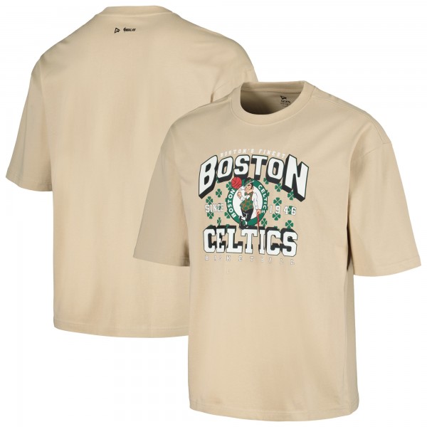 Футболка Boston Celtics Qore Unisex Oversized Gameday Cozy - Cream