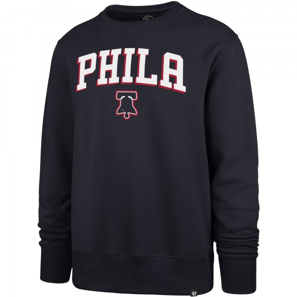 Кофта Philadelphia 76ers 47 2023/24 City Edition Postgame Headline Crew - Navy
