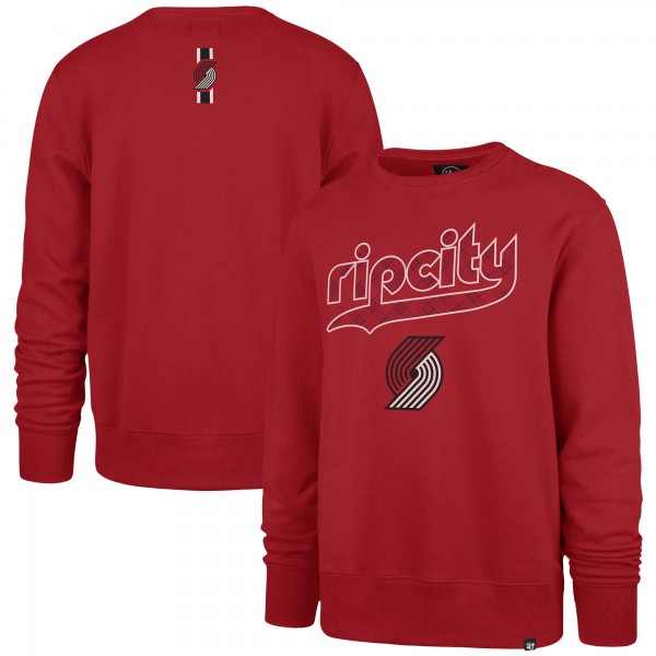 Кофта Portland Trail Blazers 47 2023/24 City Edition Postgame Headline Crew - Red