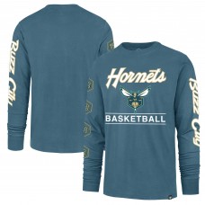 Футболка с длинным рукавом Charlotte Hornets 47 2023/24 City Edition Triplet Franklin - Teal