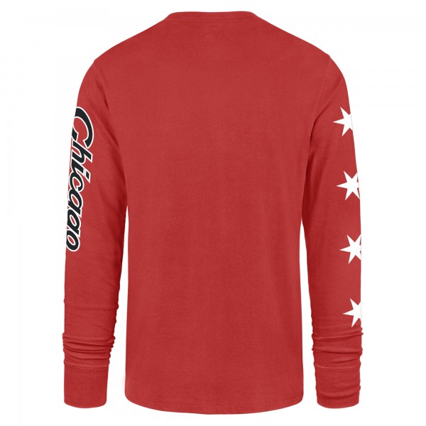 Футболка с длинным рукавом Chicago Bulls 47 2023/24 City Edition Triplet Franklin - Red
