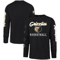Футболка с длинным рукавом Memphis Grizzlies 47 2023/24 City Edition Triplet Franklin - Black