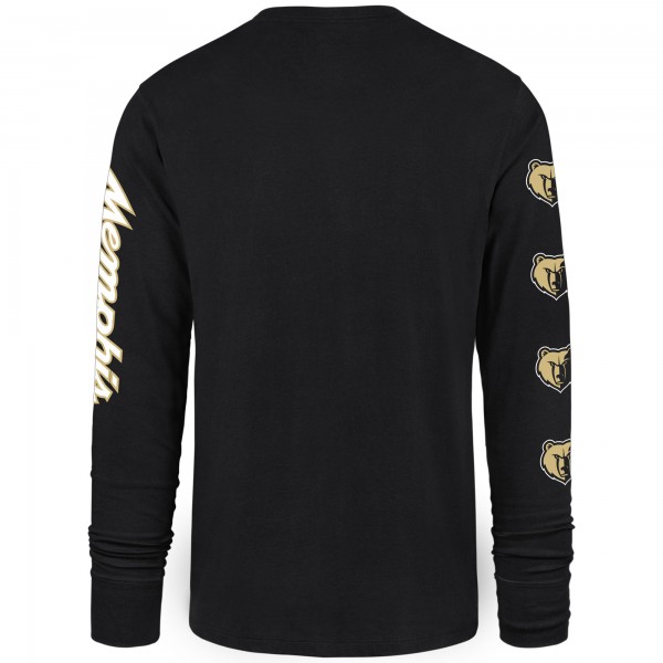 Футболка с длинным рукавом Memphis Grizzlies 47 2023/24 City Edition Triplet Franklin - Black