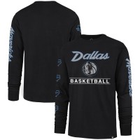 Футболка с длинным рукавом Dallas Mavericks 47 2023/24 City Edition Triplet Franklin - Black