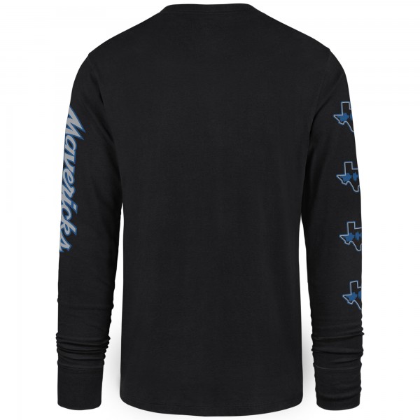 Футболка с длинным рукавом Dallas Mavericks 47 2023/24 City Edition Triplet Franklin - Black