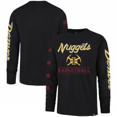 Футболка с длинным рукавом Denver Nuggets 47 2023/24 City Edition Triplet Franklin - Black