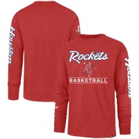 Футболка с длинным рукавом Houston Rockets 47 2023/24 City Edition Triplet Franklin - Red