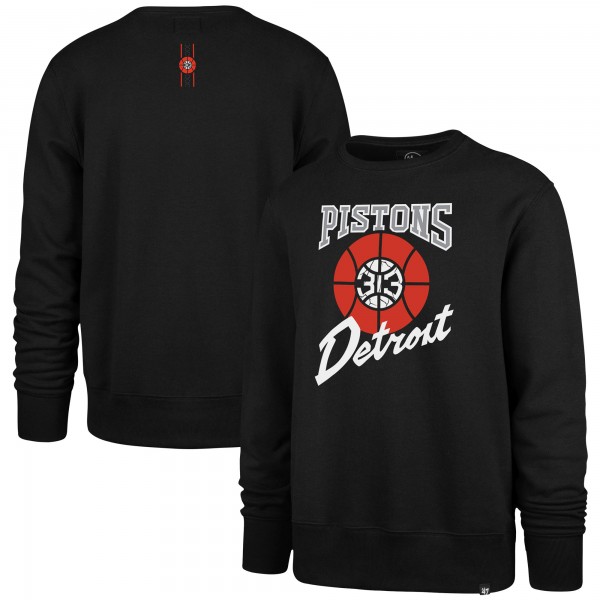 Кофта Detroit Pistons 47 2023/24 City Edition Postgame Headline Crew - Black