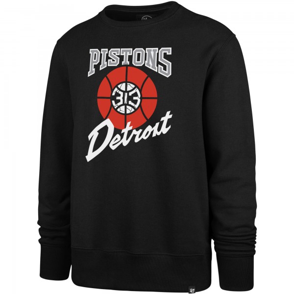 Кофта Detroit Pistons 47 2023/24 City Edition Postgame Headline Crew - Black