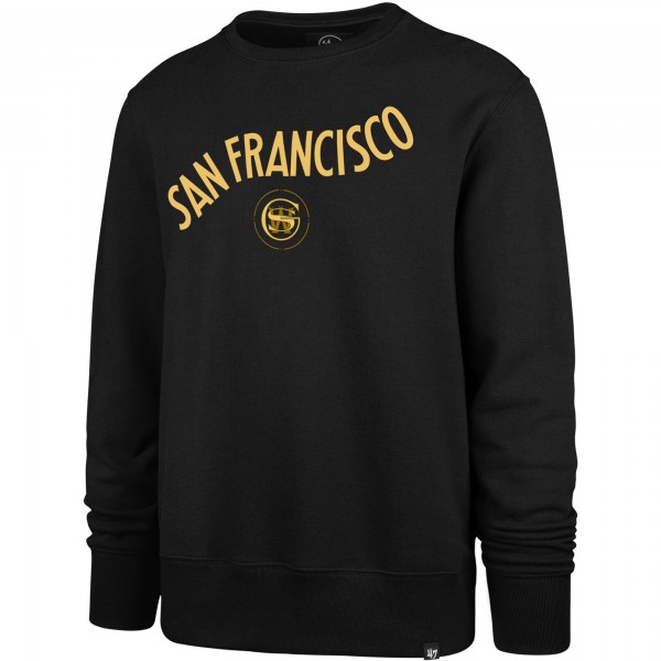 Кофта Golden State Warriors 47 2023/24 City Edition Postgame Headline Crew - Black