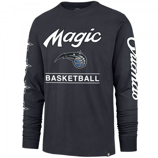 Футболка с длинным рукавом Orlando Magic 47 2023/24 City Edition Triplet Franklin - Charcoal