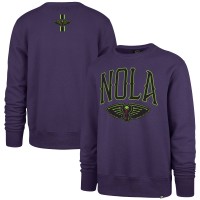 Кофта New Orleans Pelicans 47 2023/24 City Edition Postgame Headline Crew - Purple