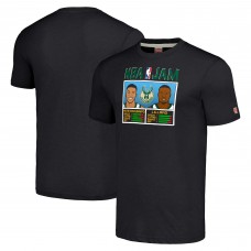 Футболка Damian Lillard & Giannis Antetokounmpo Milwaukee Bucks Homage NBA Jam Tri-Blend - Charcoal