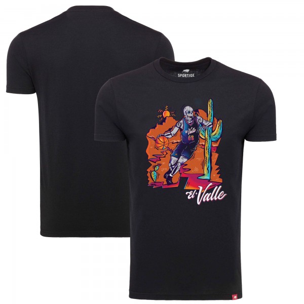 Футболка Phoenix Suns Sportiqe Unisex 2023/24 City Edition Comfy Tri-Blend - Black