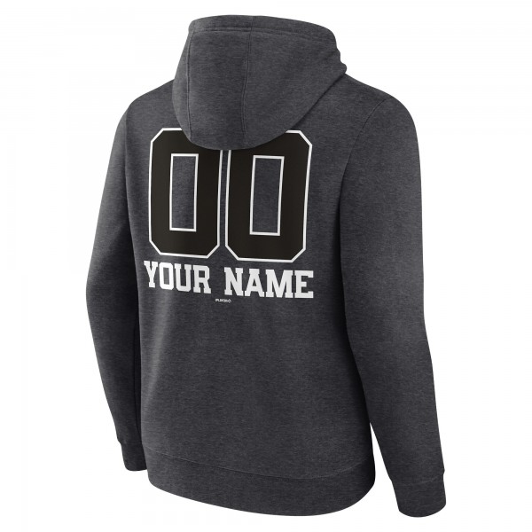 Толстовка New York Yankees Charcoal Personalized Monochrome Name & Number