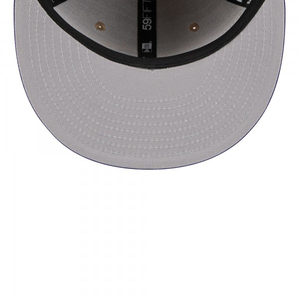 Бейсболка Phoenix Suns New Era Tan/Purple 2024 NBA Draft 59FIFTY