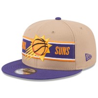 Бейсболка Phoenix Suns New Era Tan/Purple 2024 NBA Draft 9FIFTY