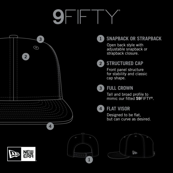 Бейсболка Orlando Magic New Era 2024 NBA Draft 9FIFTY - Tan/Black