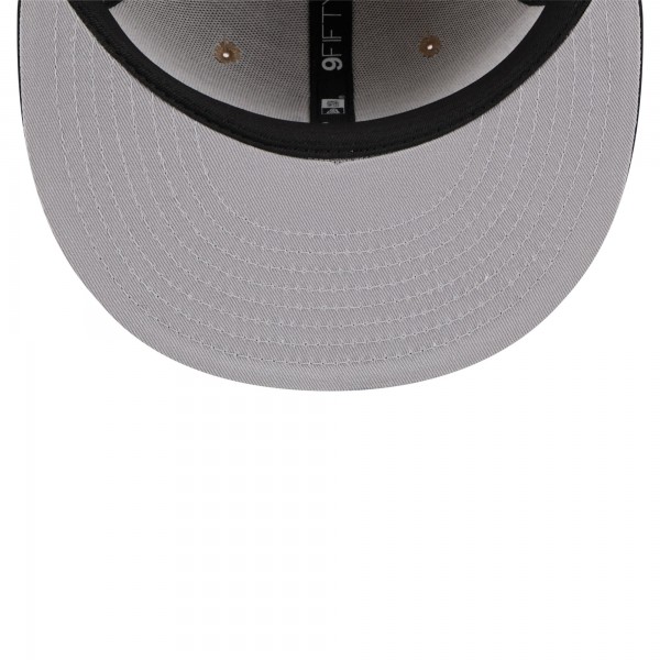 Бейсболка Youth Miami Heat New Era Tan/Black 2024 NBA Draft 9FIFTY