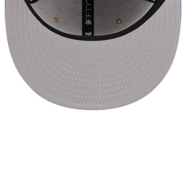 Бейсболка Dallas Mavericks New Era 2024 NBA Draft 9FIFTY - Tan/Blue