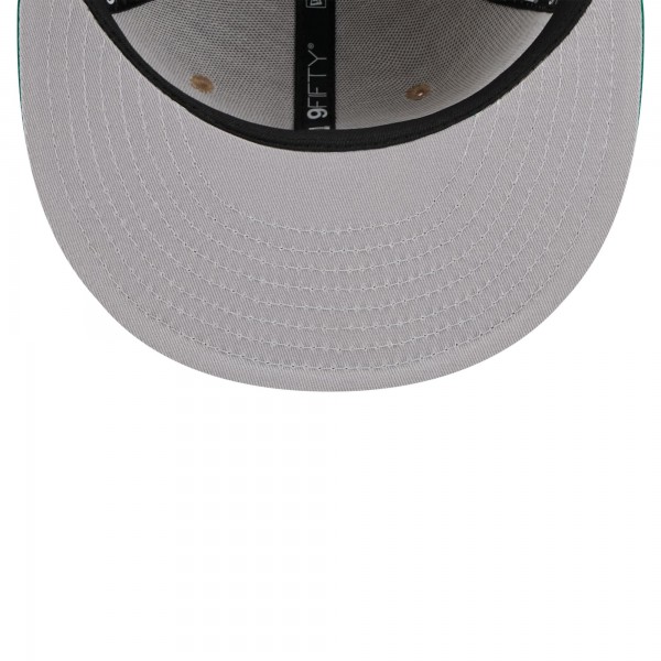 Бейсболка Boston Celtics New Era 2024 NBA Draft 9FIFTY - Tan/Kelly Green