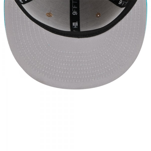 Бейсболка Charlotte Hornets New Era 2024 NBA Draft 9FIFTY - Tan/Teal