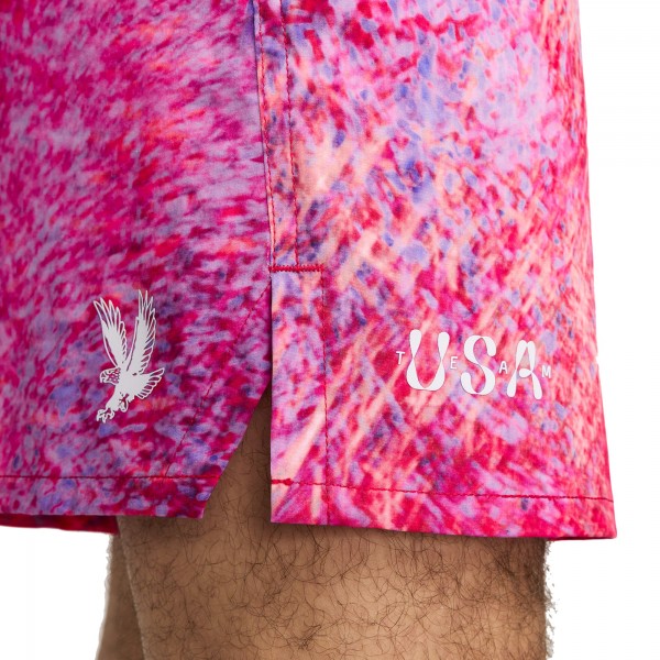 Team USA Nike Allover Print Shorts - Red