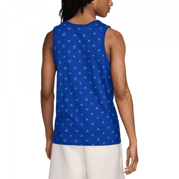 Team USA Nike Allover Print Club Tank Top - Blue