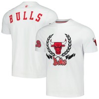 Футболка Chicago Bulls FISLL Unisex Heritage Crest - White