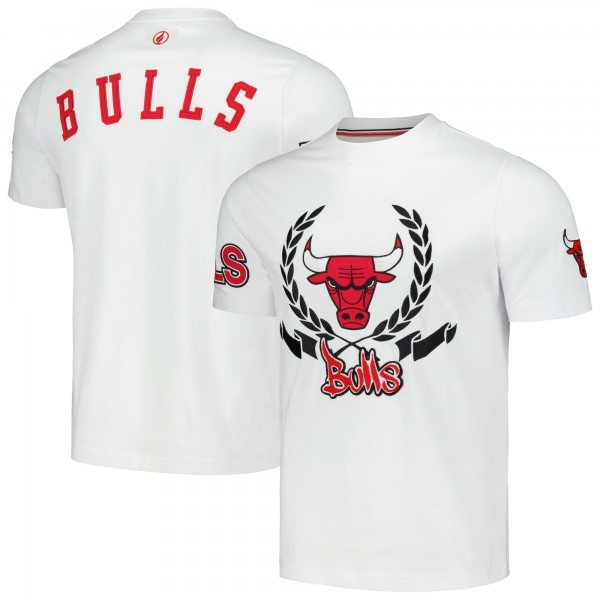 Футболка Chicago Bulls FISLL Unisex Heritage Crest - White