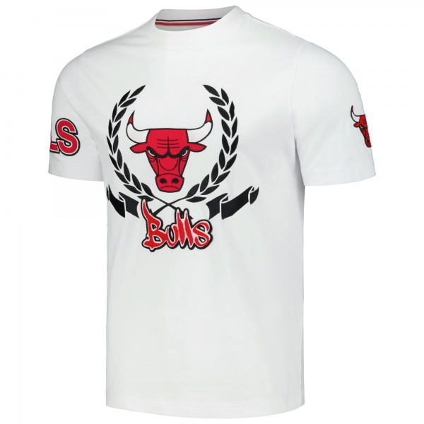 Футболка Chicago Bulls FISLL Unisex Heritage Crest - White