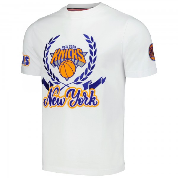 Футболка New York Knicks FISLL Unisex Heritage Crest - White